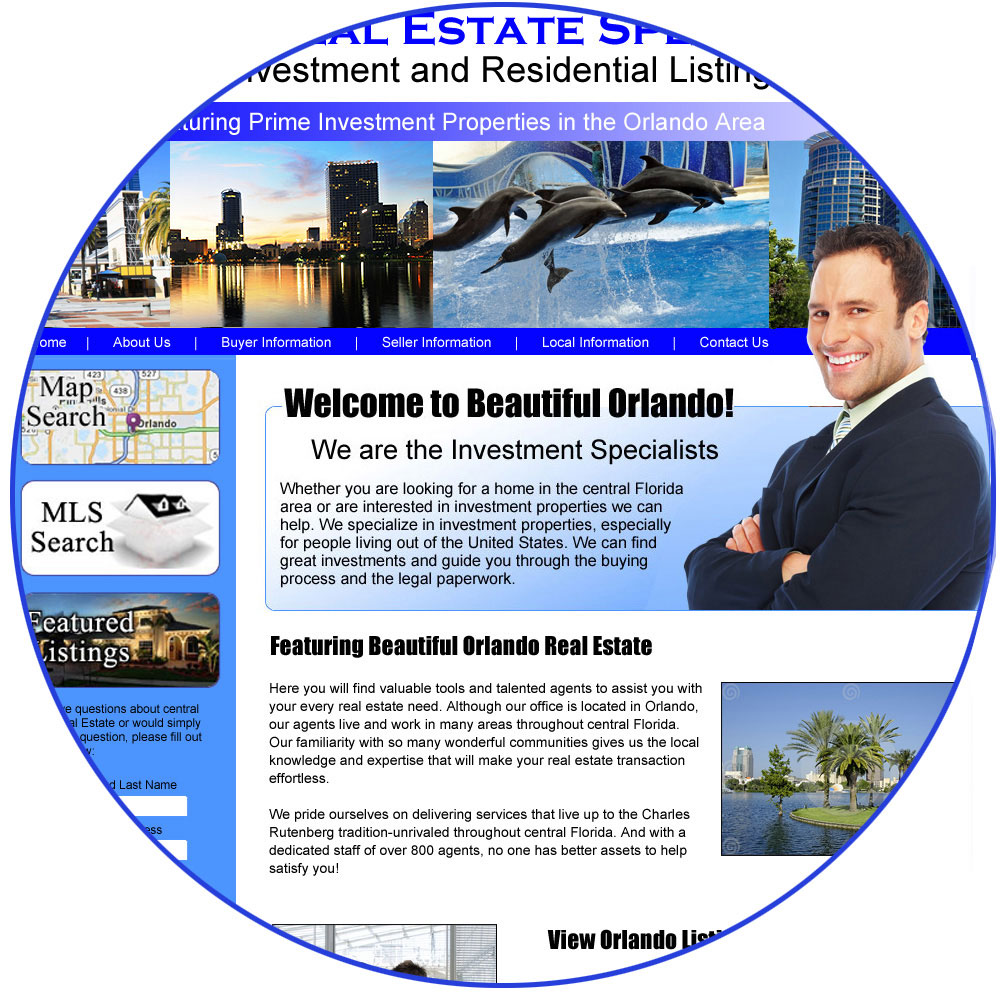 image of real estate site