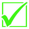 image of green checkbox